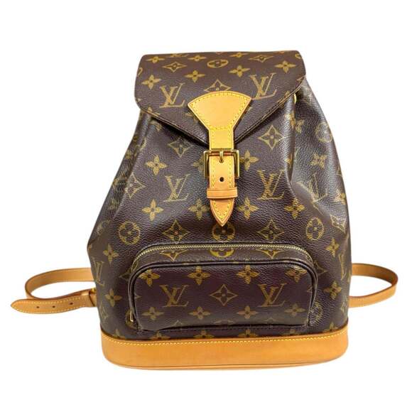 LOUIS VUITTON Brown Monogram Canvas Backpack main image 11